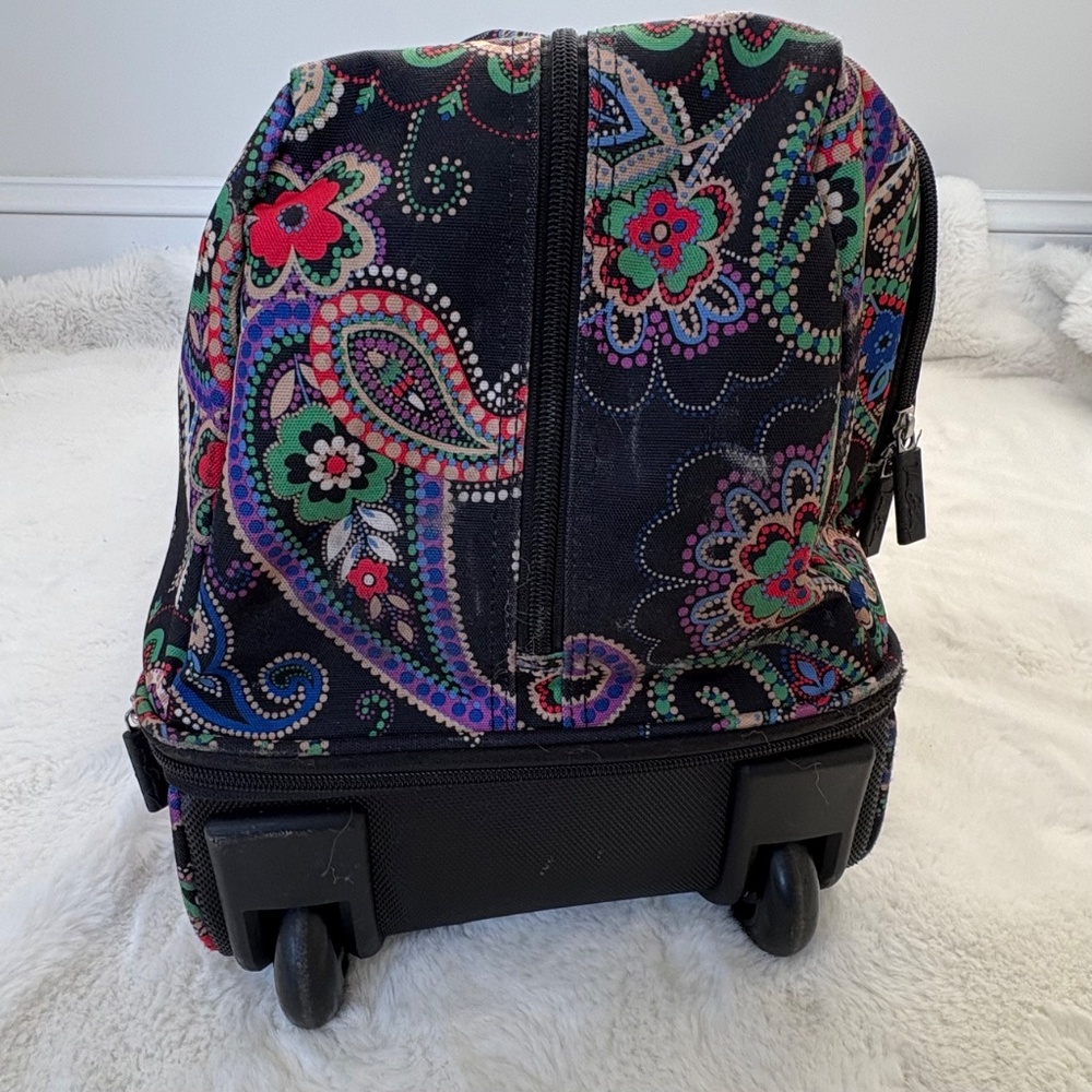 Vera Bradley Kiev Paisley XL Roller Duffle Weekender - Picture 4 of 7